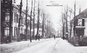 Postkaart uit 1917 Hoofdstraat Velp FB jan-2014 en site 5-10-2017.jpg