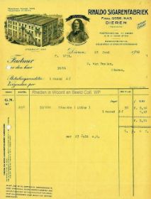 Nota sigarenfabriek gebr. Nas 1923 aan E. van Veelen FB 31 juli 2015.jpg