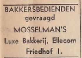 Bakkersbediende bakkerij Mosselman's 13 juli 1946.jpg