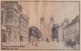 Walburgstraat in rond 1905 Arnhem FB 28 mei 2016.jpg